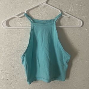 H&M Light Blue Crop Top